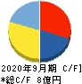 イルグルム キャッシュフロー計算書 2020年9月期 イルグルム キャッシュフロー計算書 2020年9月期
