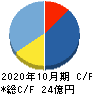 プロレド・パートナーズ キャッシュフロー計算書 2020年10月期 プロレド・パートナーズ キャッシュフロー計算書 2020年10月期