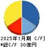 Terra Drone キャッシュフロー計算書 2025年1月期 Terra Drone キャッシュフロー計算書 2025年1月期