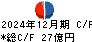 太平電業 キャッシュフロー計算書 2024年12月期
