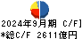 三菱ＨＣキャピタル キャッシュフロー計算書 2024年9月期