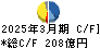 荏原製作所 キャッシュフロー計算書 2025年3月期