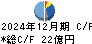 日本電計 キャッシュフロー計算書 2024年12月期